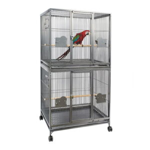 Rainforest Parrot Triple Cage