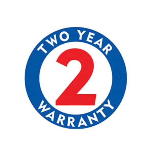 two year warranty