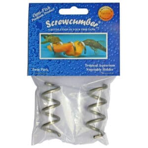 Screwcumber for fish tank